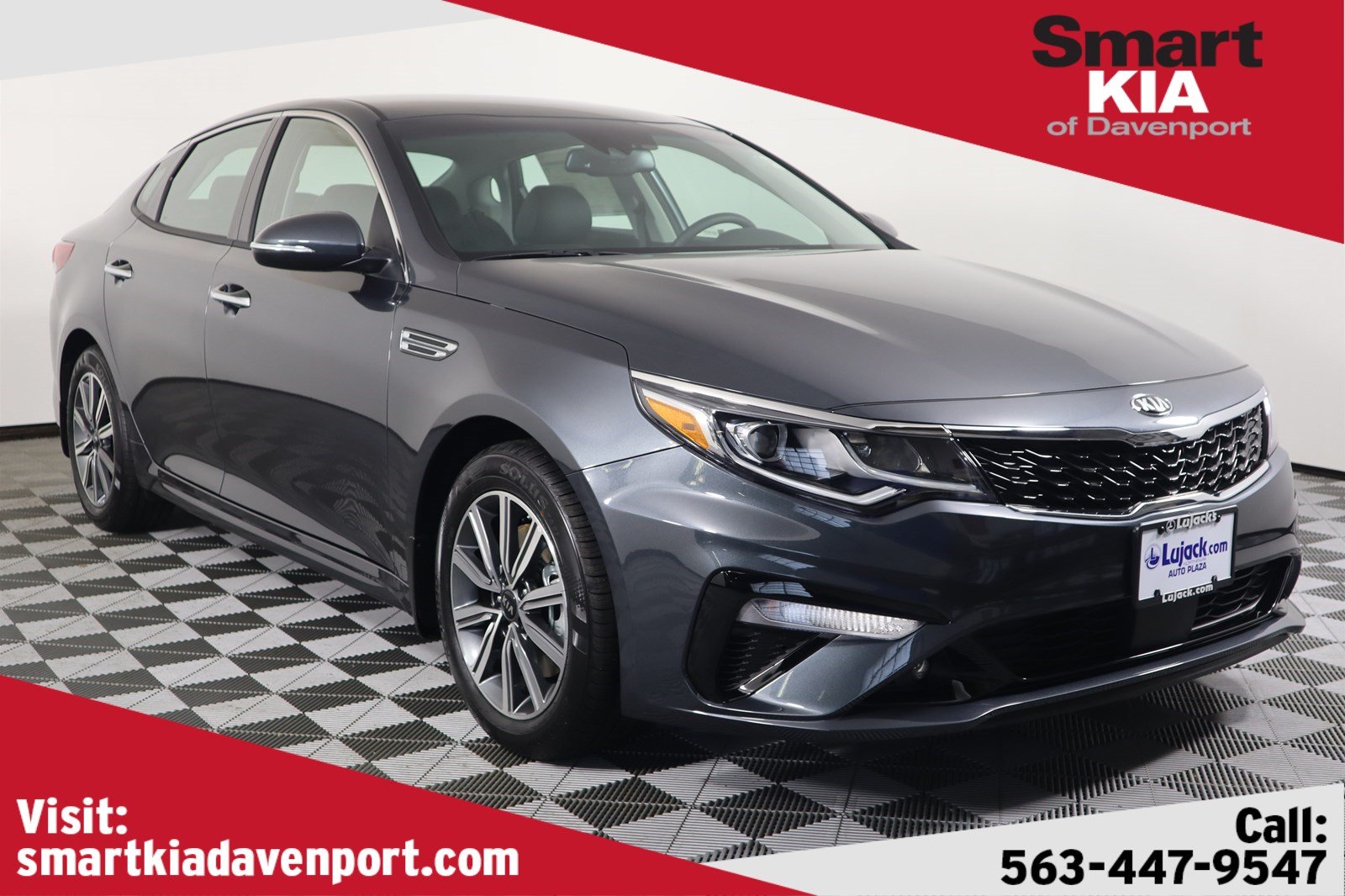 New 2020 Kia Optima Ex 4dr Car In Davenport K17195 Smart Kia Of