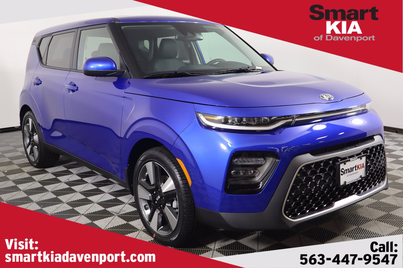 New 2020 Kia Soul EX Hatchback in Davenport #K17352 | Smart Kia of ...